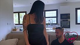 Priscilla Vraie Hot Slut Suffers Two Beautiful Cocks