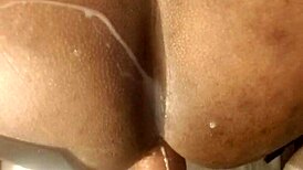 Angry black wife makes husband wear heels and humiliates him 😈👠