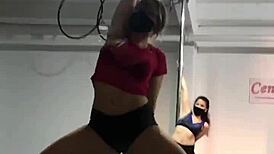 Doctorita Argenta performs a sexy striptease for her patient.