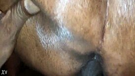 explosive finish on grandmother's backside