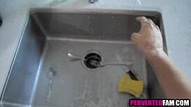 bored step sister gets USED by step brother in hardcore fun