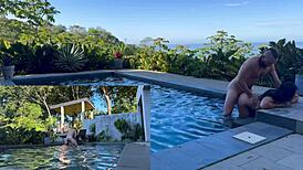 Hey, check out this outdoor anal and blowjob action in costa rica with moaning and creampie! 🌴