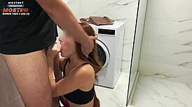 wife cheats with blowjob at party!