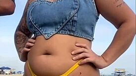 I Made That Guy Get Hard on the Beach