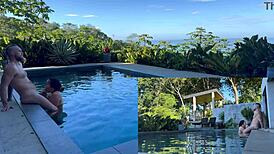 Hey, check out this outdoor anal and blowjob action in costa rica with moaning and creampie! 🌴