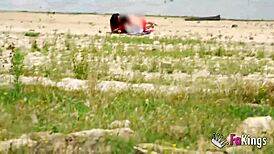 Luna Black X Gets Fucked On The Beach