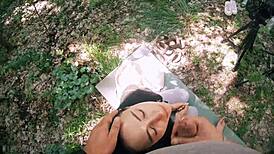 did you jerk off to this ponytail brunette's meditation freeuse facial?