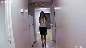 Is This Hot Busty Teen Secretary Fucking And Sucking Her Boss's Hard Big Dick?