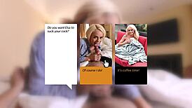 Elsa Jean Sucks Cock In POV