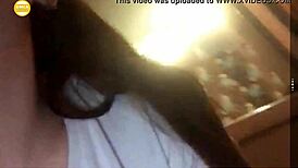 I show my big boobs on webcam, oops