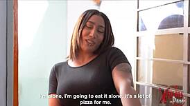 Delivery Guy With Huge Cock Destroys Boss's Wife's Pussy!