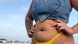 I Made That Guy Get Hard on the Beach