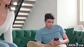 Naughty Big Boobed Milf Stepmother Penny Barber Consoling Her Angry Stepson