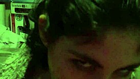 Teen Natalie Sneaks a Blowjob with Big Tits