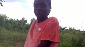 crazybitch twerks wildly half naked in forest