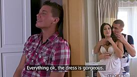 Dirty cheating wife creampie with plumber - dane jones. She begged for more in doggystyle.