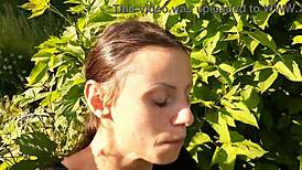 We Masturbate With Our Neighbor On The Street And Cum At The Same Time