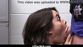 teen determined to get out of trouble from the shoplifting crime.