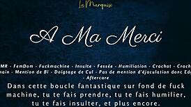 French Femdom Goddess Gives Detailed Dirty Talk Jerk Off Instructions in ASMR Audio