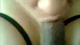 Mature Amateur Woman Gives A Delicious Blowjob With Her Shaved Pussy