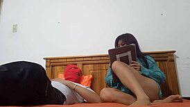 My husband can't fuck me right after work, so I masturbate like a slut.