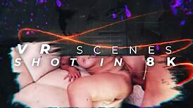 Hottie brunette visits for a relaxing massage and enjoys a pleasant conversation