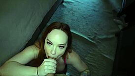 Fuck redhead's huge ass in POV!