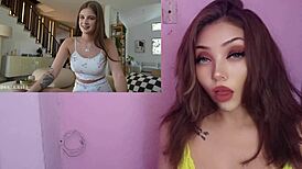 Cheating Little Stepsister Gets Intense Sex Lessons and Creampie from Stepbrother