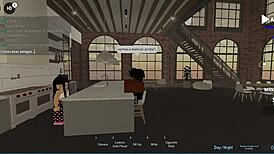 The cookie-making afternoon turned into a night of hard sex with big ass