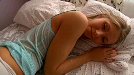 Fuck Hot Co-Ed Anjelica With Fingering, Anal, And Cum On Her Ass In POV