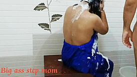 Indian Cheating Wife Fucks Servant in Secret Encounter