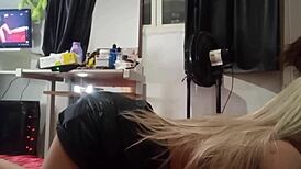 Out of the family - horny stepdaughters fuck together after one gets caught masturbating.