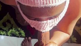 Pregnant Whore Gets Anal Visit