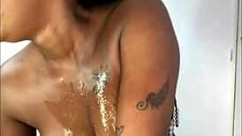 nasty wife spits and fucks pussy with lover in homemade scene