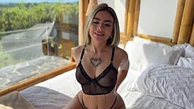 hey, my best friend dragged me to a cabin in the woods for some wild fucking