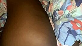 Aline Lounging on the Bed in a Cozy Setting