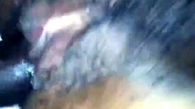 fucking my girl tight ass while she moans loudly on the couch