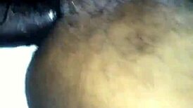 fucking my girl tight ass while she moans loudly on the couch