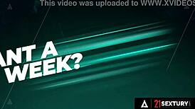 Sexy nikki fox wants to live a fantasy by getting fucked at the office by a colleague