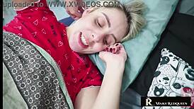 Pov - cuckolded husband gifts wife to mmf anal creampie humiliation with latina milf