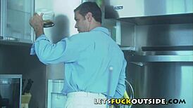 let's fuck outside - country couple banging in public