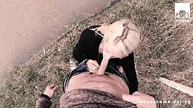 Harleenvan Hnyten slut babe gets fucked in public car by Stevenshame