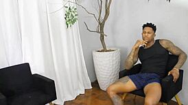 Chocolate seduces the gifted young stud