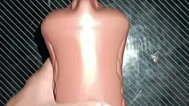 lipsy anal intenso y mamada de juguete del ano a la boca