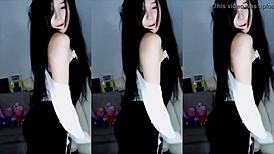 中国女孩狂野热舞