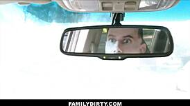 familydirty - cute teen 18+ step daughter seduces step dad for new car - ellie eilish 😏