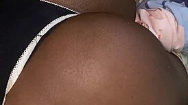 Aline Lounging on the Bed in a Cozy Setting