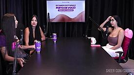 Compilados da Renatinha Melo Cast with Tifany Rocha and Didy Reis - Parte 5 on Sheer Red