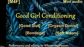 hey, wanna hear m4f good girl conditioning with erotic audio?