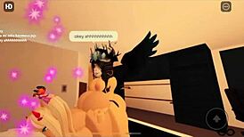 Latina Lesbians Fucking Big Asses in Roblox Condos